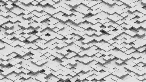 Abstract Isometric cubes Stock Illustration