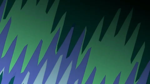 Abstract Jagged Geometric Pattern Background with Blue and Green Tones. Stock Footage 326221999