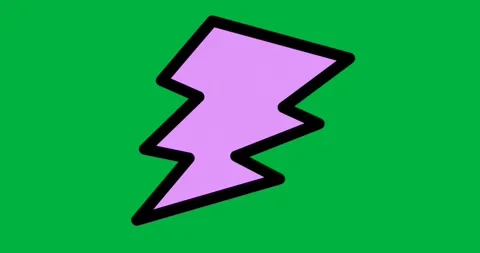 Abstract jagged lavender polygon floating on transparent backdrop, illustrating Video stock 317594799
