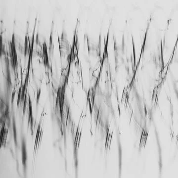 Abstract jagged marks or pattern created by length of fine wire wound aroun.. Stock Photos