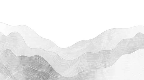 Abstract Japanese grey wavy pattern elegant background Illustration