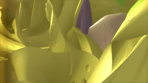 Abstract jelly forms Stock Footage 58249531