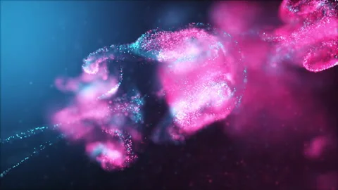 Abstract jellyfish Stock Footage 159495161