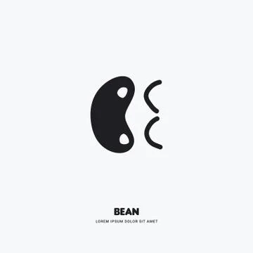 Abstract Joy face with Letter B and E Stock Illustration