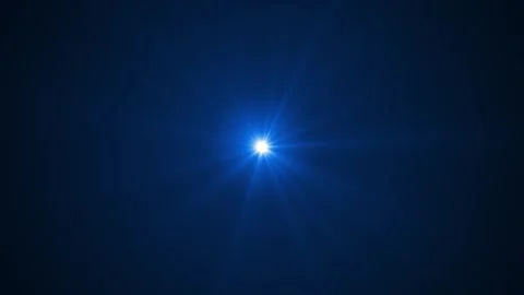 Abstract jump in hyperspace, blue particles of stardust and lines flying Stock Footage 284317003