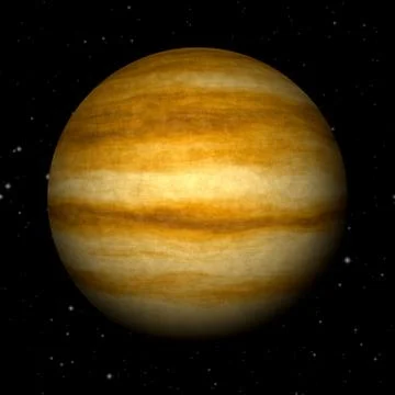 Abstract jupiter planet generated texture background Stock Illustration