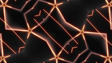 Abstract Kaleida Shapes Background. Computer graphic Stock Illustration