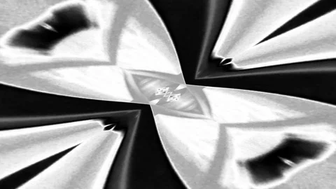 Abstract kaleidoscope 02 vj loop Stockbeeldmateriaal 92043208