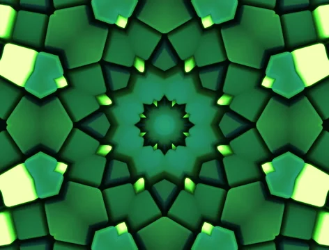 Abstract kaleidoscope animation Stock Footage 67496170