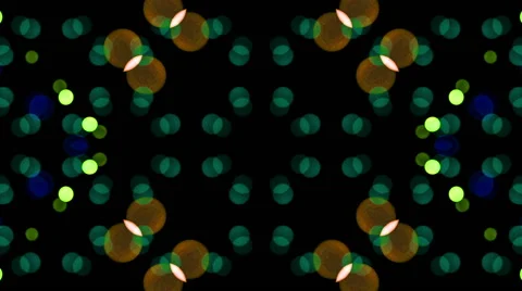 Abstract kaleidoscope animation Stock Footage 68517087