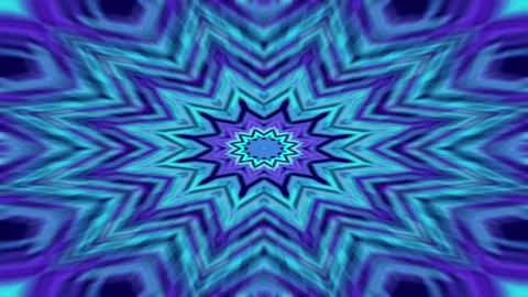 Abstract kaleidoscope animation Stock Footage 327827769