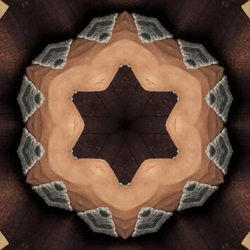 Abstract kaleidoscope background. Beautiful multicolor kaleidoscope texture. Stock Illustration