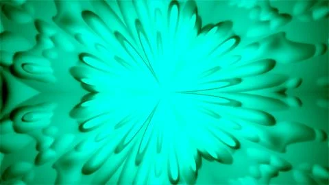 Abstract kaleidoscope background with bubbles, 3d render computer generated b 스톡 일러스트