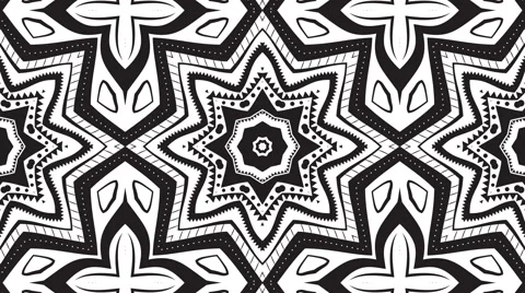 Abstract kaleidoscope background Stock Footage 45433120