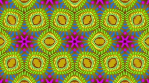 Abstract Kaleidoscope Background Stock Footage 73541020