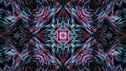 Abstract Kaleidoscope Background Stock Footage 95165480