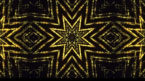 Abstract Kaleidoscope Background Stock Footage 128890700