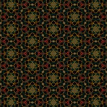 Abstract kaleidoscope background. geometric intersecting striped illustration Stock Illustration