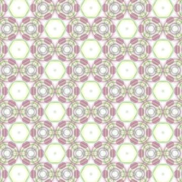 Abstract kaleidoscope background. geometric intersecting striped illustration Stock-Illustration