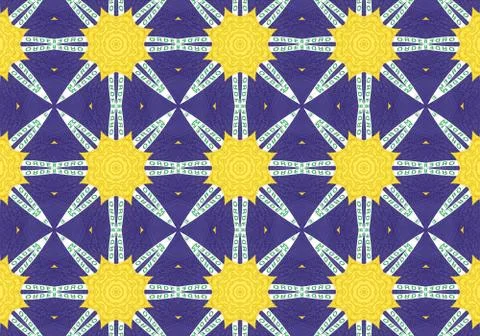 Abstract kaleidoscope background 스톡 일러스트