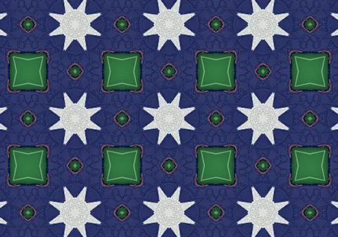 Abstract kaleidoscope background Illustrazione stock