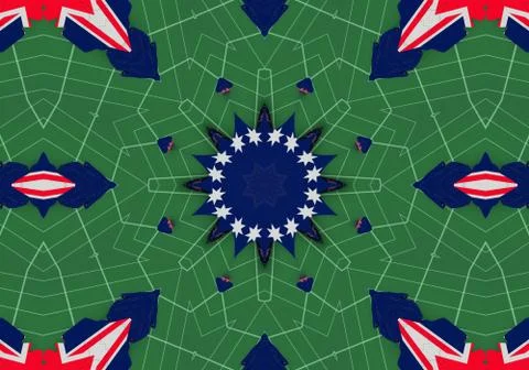 Abstract kaleidoscope background Stock-Illustration