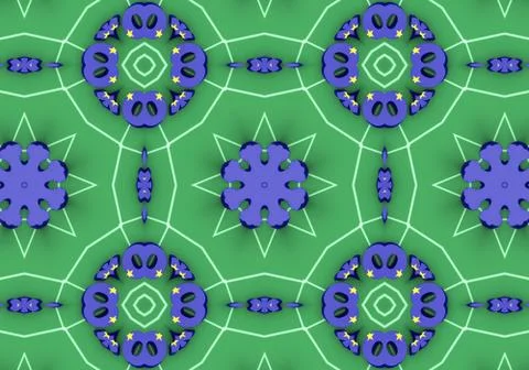 Abstract kaleidoscope background 스톡 일러스트
