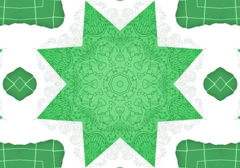 Abstract kaleidoscope background 스톡 일러스트