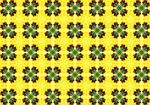 Abstract kaleidoscope background Illustration