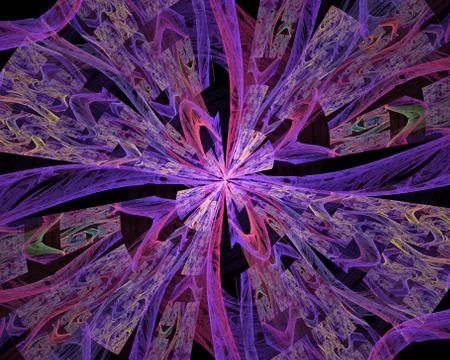 Abstract kaleidoscope background. Stock-Illustration