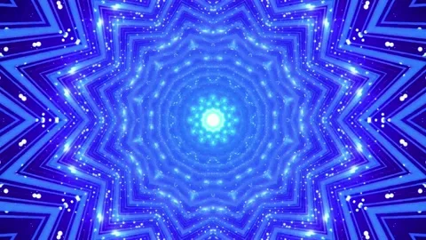 Abstract Kaleidoscope Background. Motion Graphics Pattern. Stock Footage 183235965