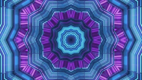 Abstract Kaleidoscope Background. Motion Graphics Pattern. Video stock 229117534