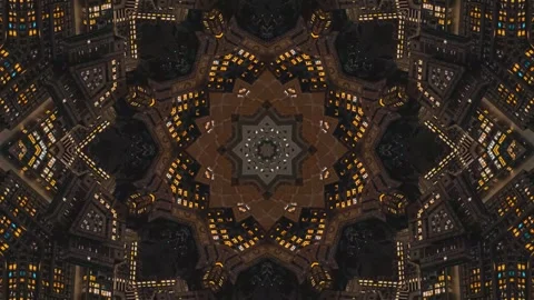 Abstract Kaleidoscope Color Pull Full of Harmony Stock Footage 325153978