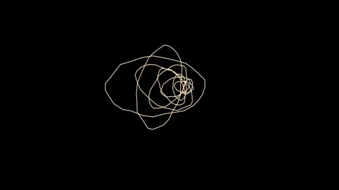 Abstract Kaleidoscope Design Stock Footage 296615360