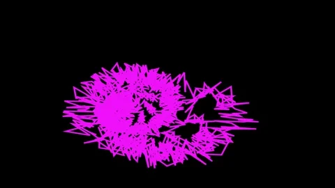 Abstract Kaleidoscope Design Stock Footage 296615417