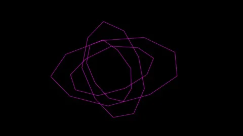 Abstract Kaleidoscope Design Stock Footage 296615518