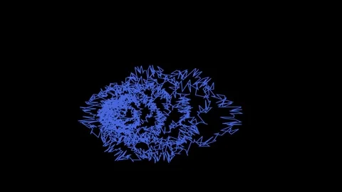 Abstract Kaleidoscope Design Stock Footage 296615535