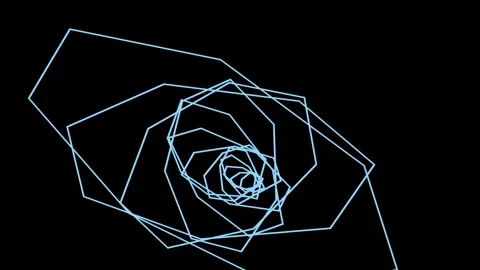 Abstract Kaleidoscope Design Stock Footage 296615647