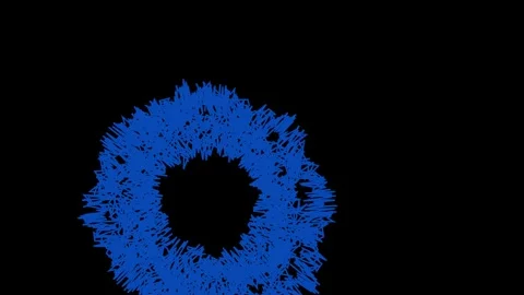 Abstract Kaleidoscope Design Stock Footage 296615707