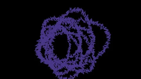 Abstract Kaleidoscope Design Stock Footage 296615824