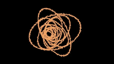 Abstract Kaleidoscope Design Video stock 296618919