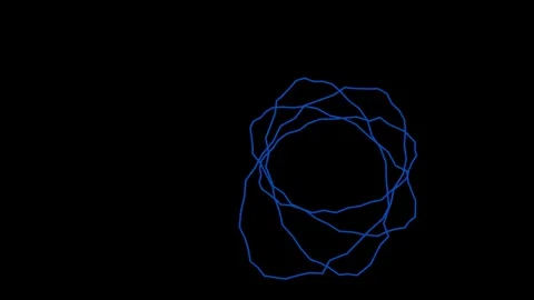 Abstract Kaleidoscope Design Video stock 296621753