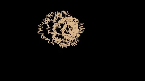 Abstract Kaleidoscope Design Stock Footage 296621800
