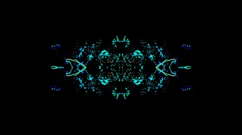 Abstract Kaleidoscope Effect Background Stock Footage 30109930