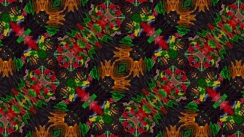 Abstract Kaleidoscope Stock Footage 74167105