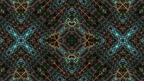 Abstract Kaleidoscope Stock Footage 74167181