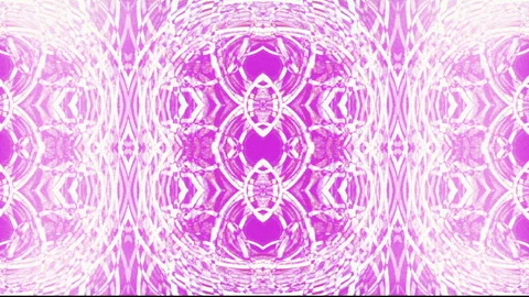 Abstract kaleidoscope loop Stock Footage 296004730