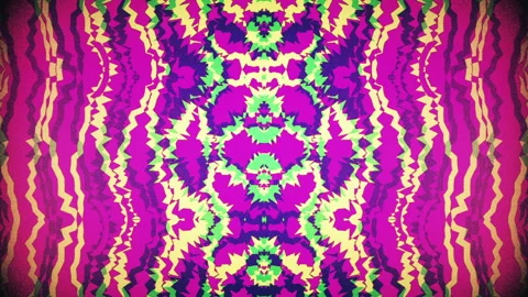 Abstract kaleidoscope loop Stock Footage 296005125