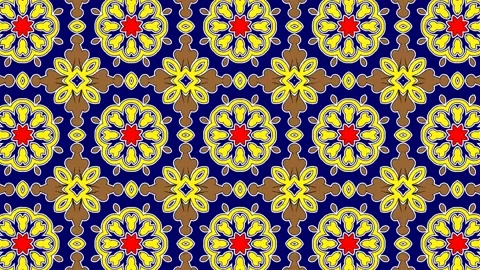 Abstract kaleidoscope motion background design Stock Footage 132230282