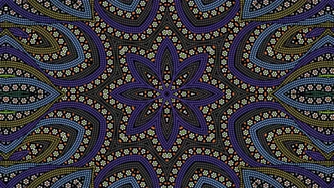 Abstract kaleidoscope motion background design Stock Footage 132231334